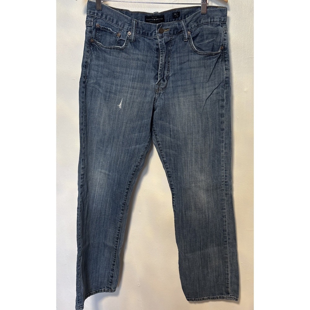 Vintage Lucky Brand 181 Straight Leg Jeans Made in USA Size 34/32